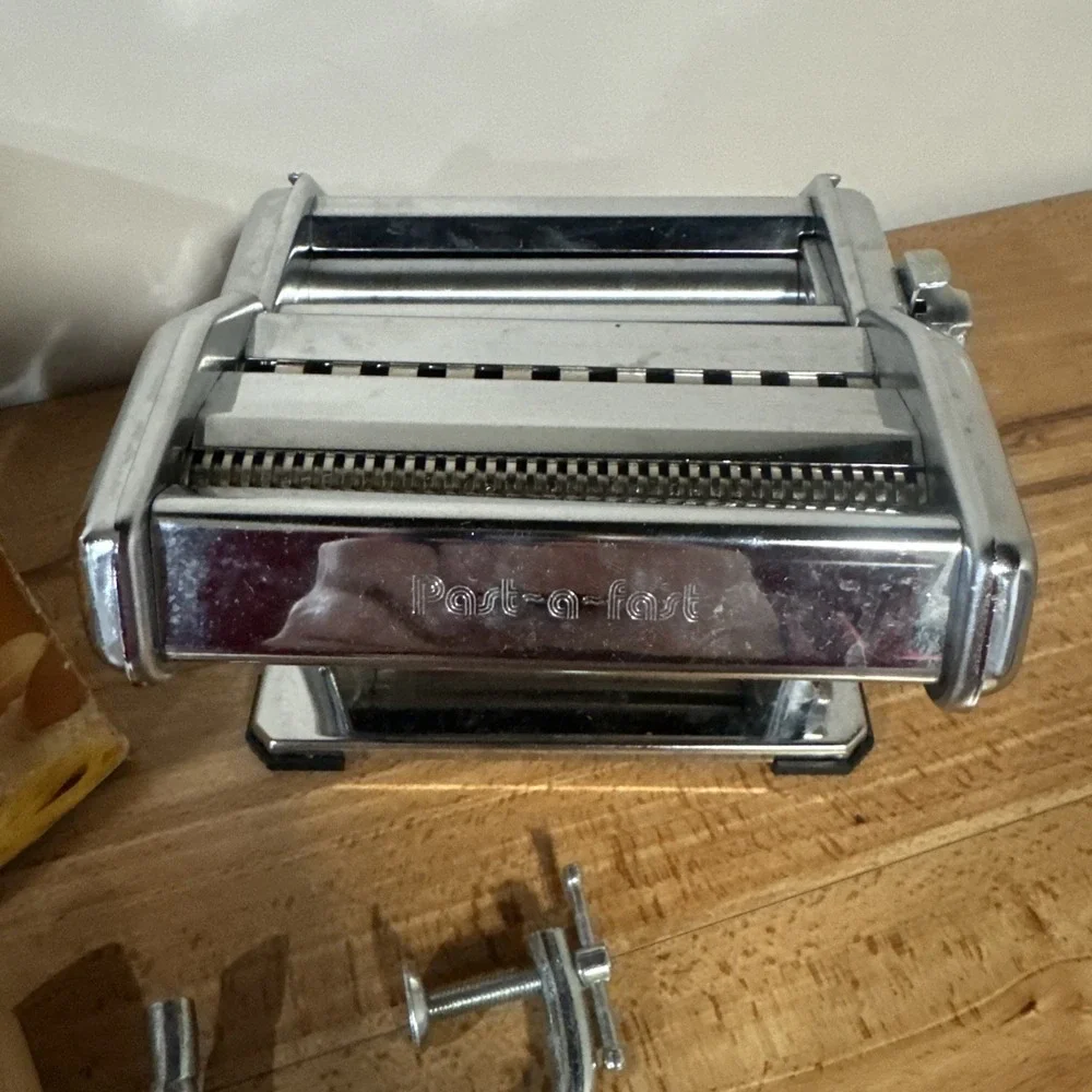 Past-a-Fast Pasta Maker - Stainless Steel in box-Made in Italy